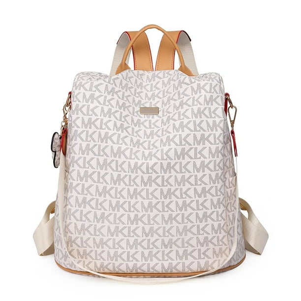 2024 Large Capacity Anti Theft Backpacks Fashion Printed PVC Backpack Mommy Travel Bags Women's Small Brand Designer School Bags