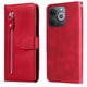 thumbnail image 1 of Funda con Cremallera para Realme Narzo 80 Lite 4G, Carcasa Cartera de Cuero PU con Soporte y Tarjetero, 1 of 5