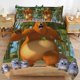 thumbnail image 1 of Grizzy And The Lemmings Comforter Set 3 Pieces Quilt Cover Set Soft Bedding Sets for All Seasons (1 Comforter 2 Pillowcases), 1 of 1