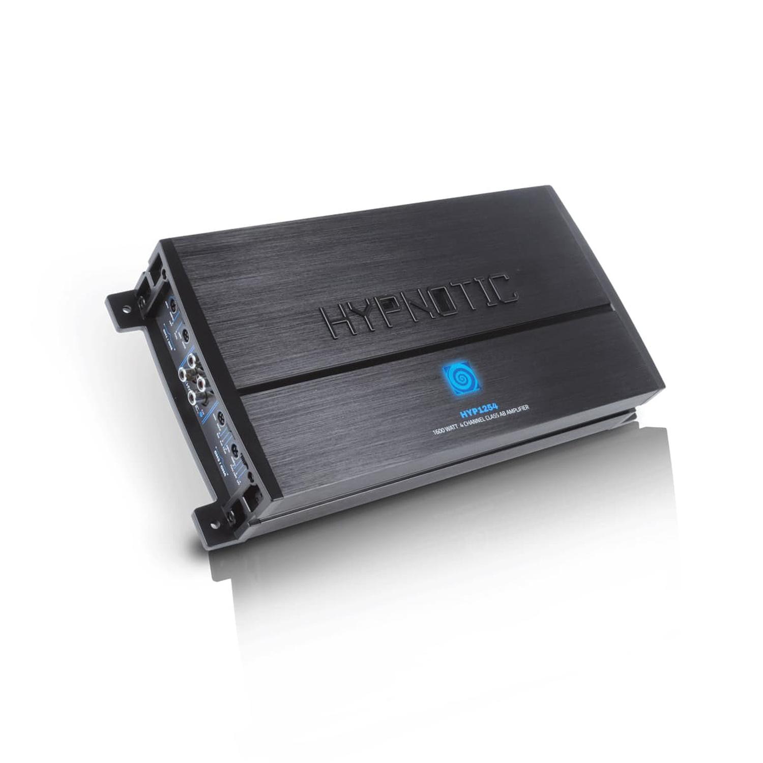 Amplificador 4 Canales Hypnotic Hyp1254 High/Low Pass 2 Ohm