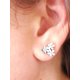 thumbnail image 3 of Pendientes Flores Punto Luz Aretes, 3 of 3