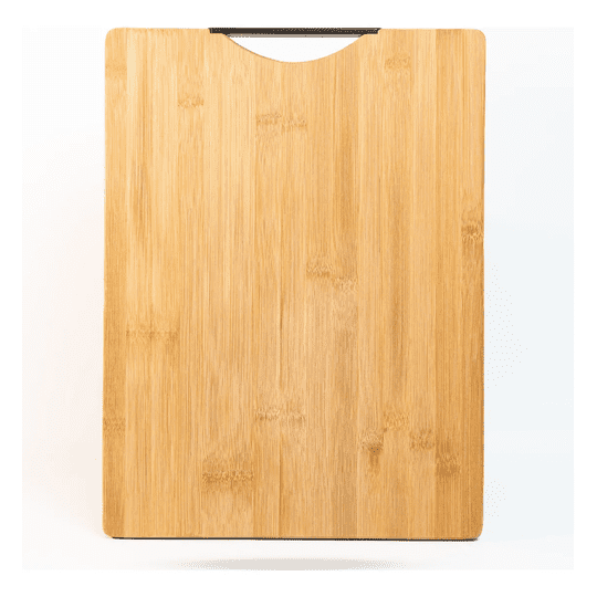 Genérico - Tabla De Cortar De Madera Bambú Carne Y Verduras Picoteo 38x28cm