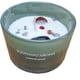 thumbnail image 2 of Vela Aromática Decorativas con Piedras y Cuarzos, Color Verde, 2 of 3