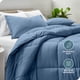 thumbnail image 2 of Set de edredón Bare Home Twin/Twin XL Coronet Blue, 2 of 8