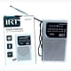 thumbnail image 4 of Radio A Pilas Portatil De Bolsillo Amfm Irt Plateada Color Plateado, 4 of 4