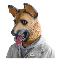 D&M - Máscara De Cabeza De Perro Fiesta De Halloween