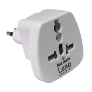 Lexo - Adaptador Universal 2P+T 250V