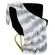 thumbnail image 1 of Manta decorativa de piel sintética Plutus Brands Furever gris plateado, 1 of 3