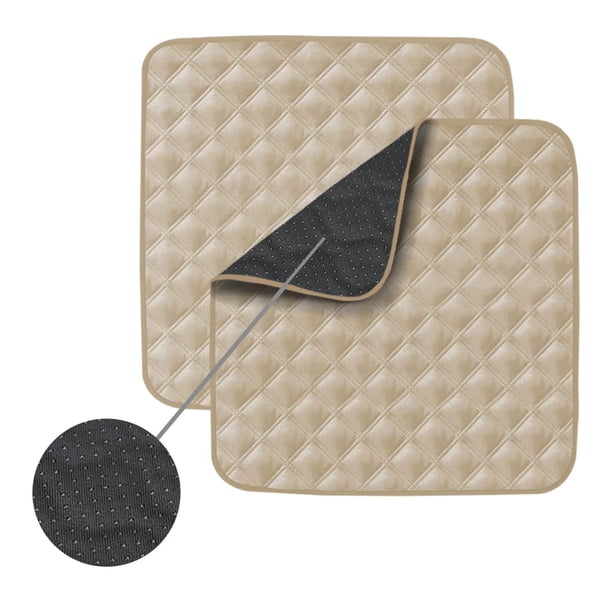 Almohadilla para incontinencia TINGMHUA, antideslizante, absorbente, lavable, juego de 2