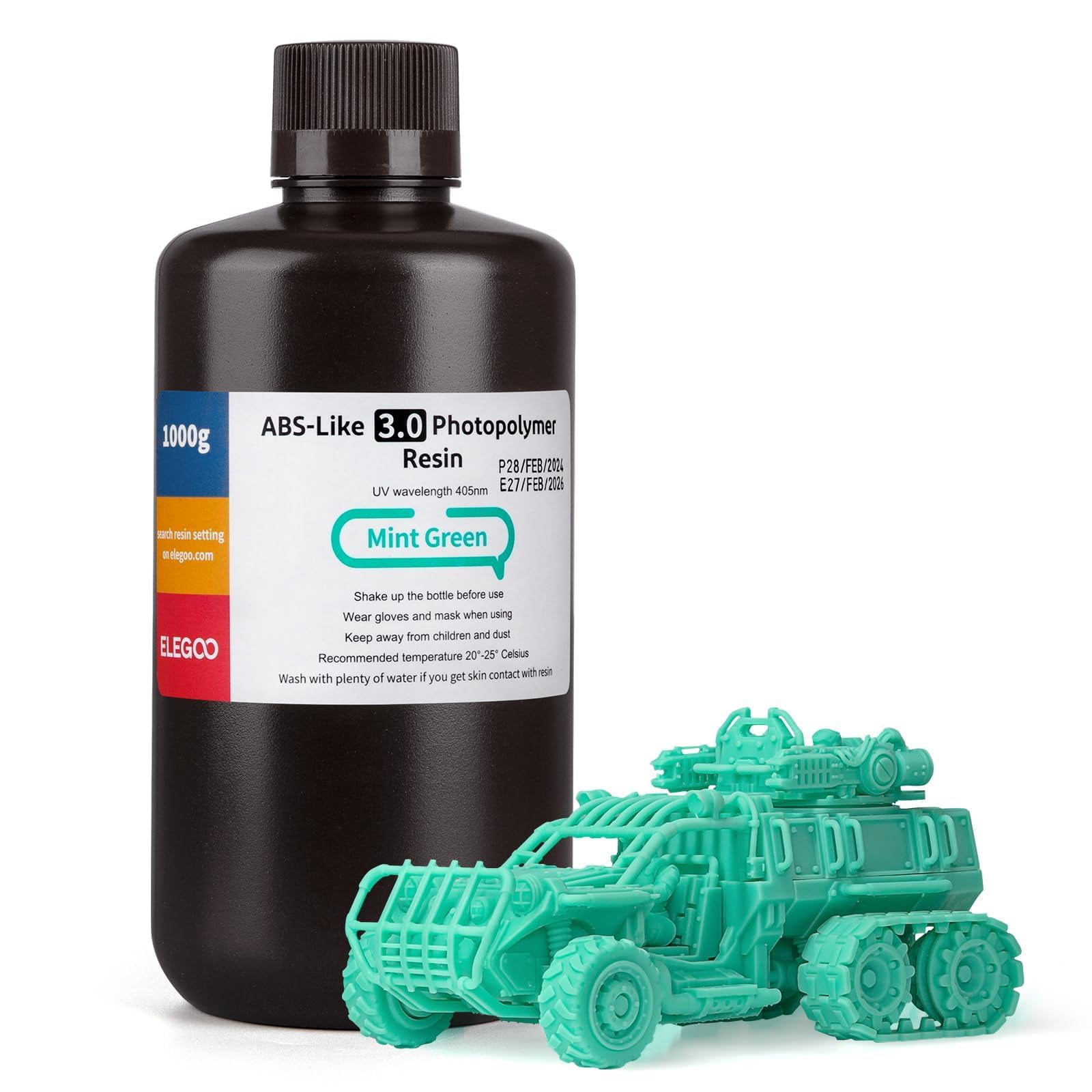 Impresora 3d De Resina Elegoo Tipo Abs 3.0 1000g Para Marte Saturno