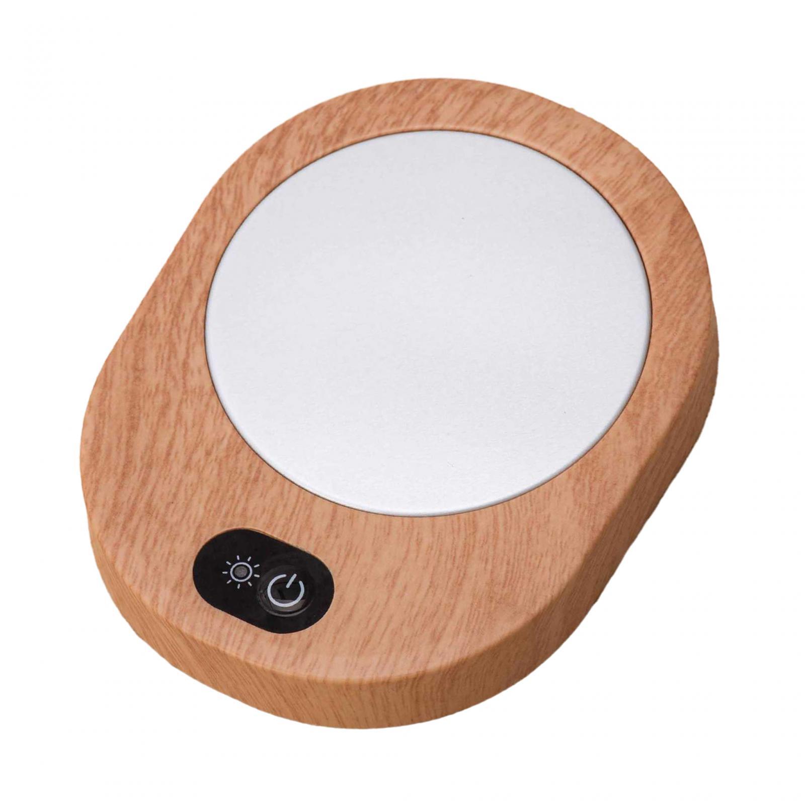 Magideal - Taza Agitadora Automática, Vaso Agitador Automático De Vidrio De 400Ml, Vaso Mezclador Eléctrico Multiusos De Alta Velocidad Para El Hogar Y La , Posavasos Con Posavasos Calentado Por Usb