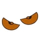 thumbnail image 3 of Etiqueta Engomada Del Coche De Los Ojos Grandes Etiqueta Engomada Linda Del Aire Acondicionado Dividido Para La Ventana Del Coche Bicicleta Naranja, 3 of 5