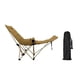 thumbnail image 1 of Silla De Camping Reclinable, Cómoda Y Plegable, Ideal Para Parques, Césped Y Pesca, Color Caqui, 1 of 5