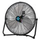 thumbnail image 1 of Ventilador de piso Tornado, 20 pulgadas, metal industrial, 3 velocidades, negro, 1 of 7