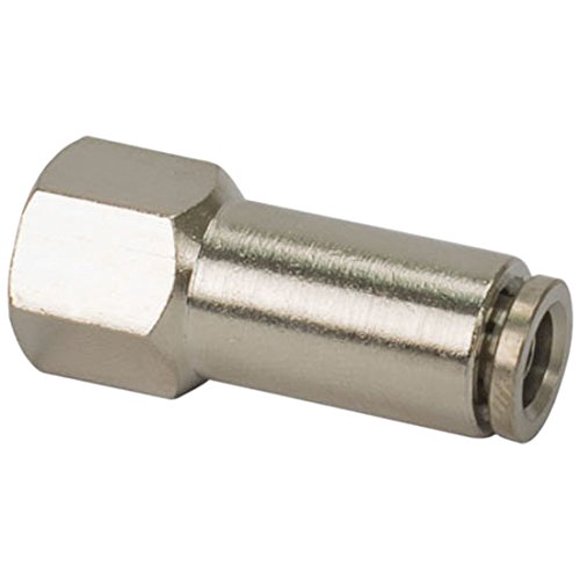 Conector VIAIR 1/8 NPT(H) a 1/4 Línea Recta (2 Pzas)
