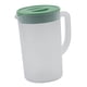 thumbnail image 5 of Jarra De Agua Con Tapa, Tarro De Bebidas Versátil Para Refrigerador, Catering En Casa, Blanco Y Verde, 5 of 5
