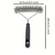 thumbnail image 3 of 1pc Grill Cleaner Long Handle Y-shaped Curly Brush For Outdoor Grills Stainless Steel Bristles Non-Stick Cleaning Brushes BBQ Accessories, School Supplies, Back To School, 3 of 4