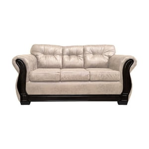 América Decora - Sofá Con Resorte Estructural 3 Personas Taurus Envejecido Beige