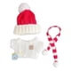 thumbnail image 3 of Conjunto De Bufanda Y Suéter Para Muñecas En Miniatura, Gorro Y Bufanda Para Muñecas De Peluche, Colgante Para Muñecas De Niña, Bufanda Roja A Rayas, 3 of 3