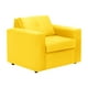 thumbnail image 2 of Sofa Vivo 1c Felpa 30 Amarillo, 2 of 5