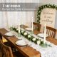 thumbnail image 4 of Portavelas de vidrio verde con ribete - Pack de 12 Turvono, 4 of 7