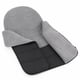 thumbnail image 2 of Saco térmico impermeable para coche de bebé color negro con gris, 2 of 3