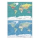 thumbnail image 1 of Planisferio Mundial Político Y Físico - Compass, 1 of 2