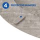 thumbnail image 3 of Asiento de inodoro Home+Solutions alargado de madera gris envejecida, 3 of 7