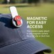 thumbnail image 4 of Marcadores de Golf Ghost Golf Pack de 5 con Clip Magnético para Sombrero, 4 of 6
