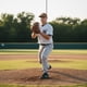 thumbnail image 4 of Lanzador de mano derecha Catcher's Mitt MacGregor Fastpitch, 4 of 5