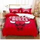 thumbnail image 1 of Basketball Chicago Bulls Black Quilt Duvet Cover Set Children Bedding3-Piece Bedding Set, 1 of 5