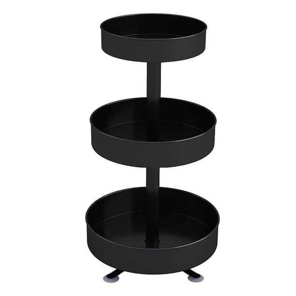 Estante de almacenamiento de cocina, estante para condimentos, caja de almacenamiento de productos para el hogar, estante de almacenamiento de piso multifuncional giratorio de 360 grados