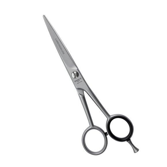 Tijera Henbor Italiana Microdentada 795 Carbonium Line 55