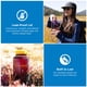 thumbnail image 2 of Water Bottle Nalgene Wide Mouth 946mL BPA-Free Periwinkle, 2 of 3