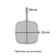 thumbnail image 5 of Sartén Cuadrado de Fierro Fundido, 5 of 6