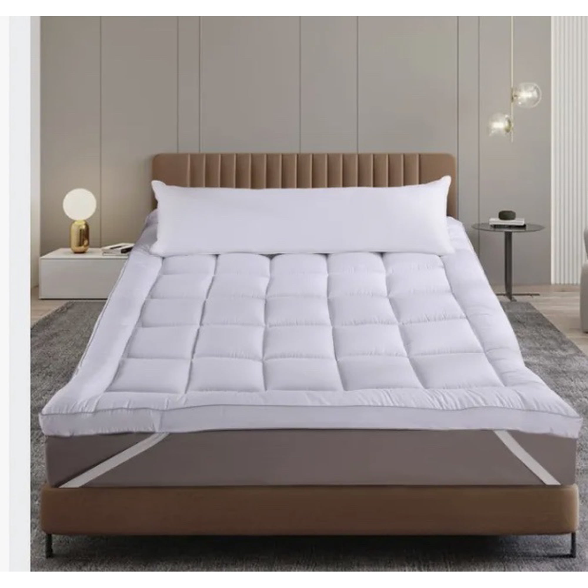 Atlas - Cubrecolchón Topper Ultra Acolchado