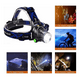 thumbnail image 2 of Linterna Frontal Led De Cabeza Recargable 1600 Lúmenes Linterna Negro Luz Blanco, 2 of 3