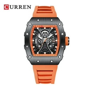 Curren - Reloj Kred8002 Cuarzo Naranja