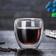 thumbnail image 2 of Juego 4 Tazas Café Vidrio 80ml - Doble Pared, 2 of 4