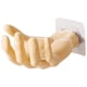 thumbnail image 4 of Ropa Toalla Gancho Resina Práctico Clip Montado En La Pared Para Dormitorio Armario Hogar Beige, 4 of 5