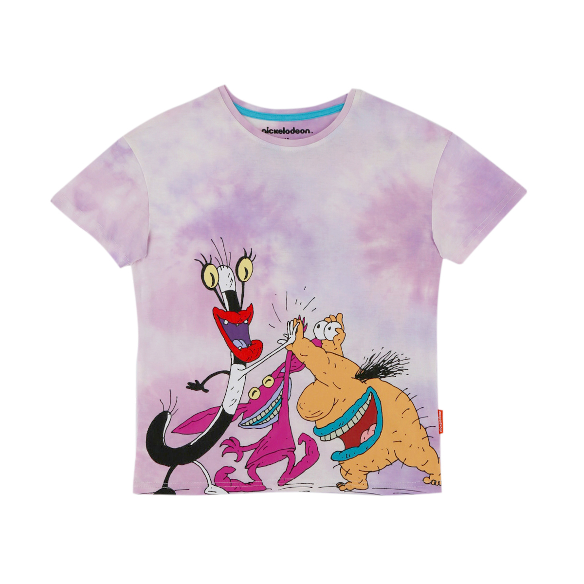 Nickelodeon - Polera Infantil Real Monsters Tie Dye