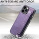 thumbnail image 4 of Funda Protectora con Correa para iPhone 15 Pro Resistente a Golpes Morado, 4 of 6