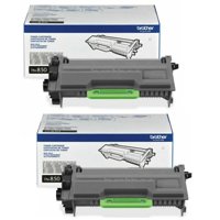 Cartucho De Tóner Brother Tn-850 Negro De Alto Rendimiento, Paquete De 2