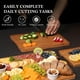 thumbnail image 3 of Juego de tablas de cortar Empune Bamboo con soporte para cocina, 3 of 3