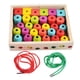 thumbnail image 2 of Bloques De Encordado De Cuentas De Madera Con Caja, Juguete Educativo Para Ni?os, 2 of 5