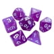 thumbnail image 3 of Juego De Dados Poliédricos De 7 Piezas Juego De Dados Para Fiesta Juego De Mesa Juego De Cartas Violeta, 3 of 3