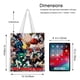 thumbnail image 5 of One-Punch Man Bolso de tela con estampado de lienzo para mujer, bolsa de compras reutilizable y estética, con cremallera interior, regalo para mujer,40*45cm., 5 of 6