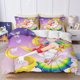 thumbnail image 1 of Sailor Moon Cover Quilt Cartoon Duvet Home Childrens Bedding Custom Made Set Kingreathable Bedding, 1 of 4