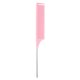 thumbnail image 3 of Nuevo Peine Para El Cabello Con Fruncido Que Resalta El Tejido Profesional Para Salón Rosa, 3 of 5