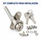 thumbnail image 2 of Cerradura mueble kardex frontal niquel D88-B120 Poli Chile, 2 of 7